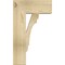 Ekena Millwork Olympic Block Rough Sawn Bracket, Douglas Fir, 6"W x 18"D x 30"H BKT06X18X30OLY05RDF - alternate 2